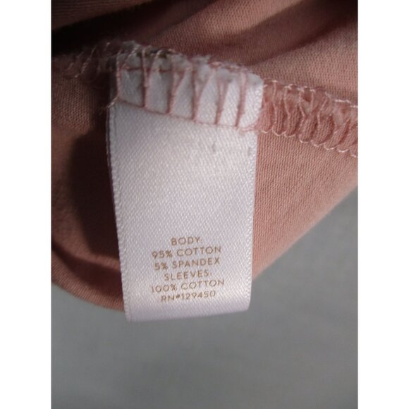 Lauren Conrad Pink Puff Sleeve Top XL - Picture 3 of 9